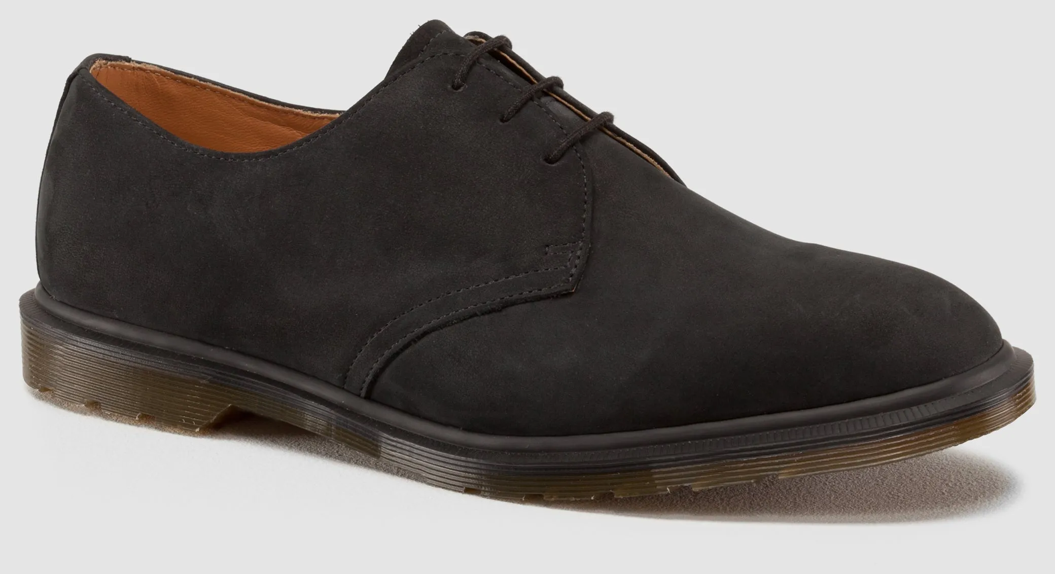 1461 Steed Black Suede Oxford Made In England