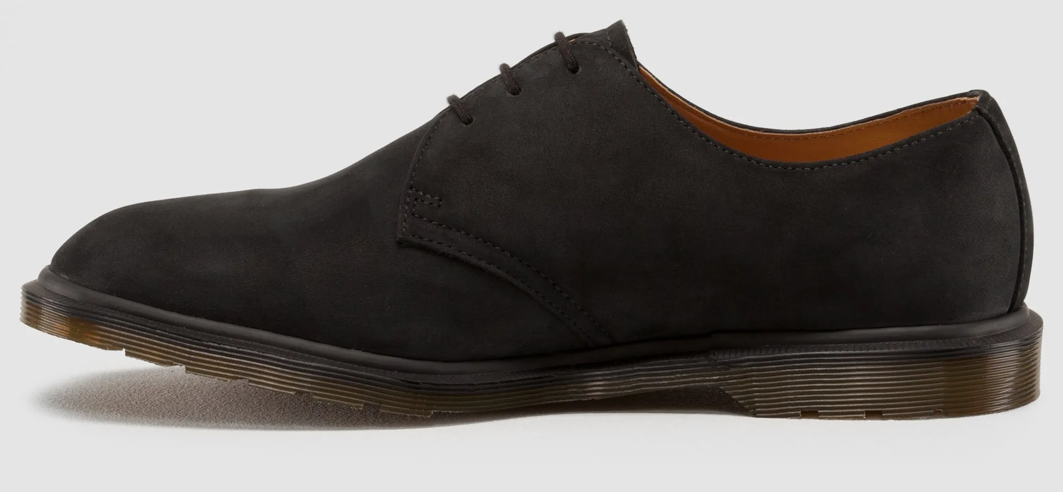 1461 Steed Black Suede Oxford Made In England