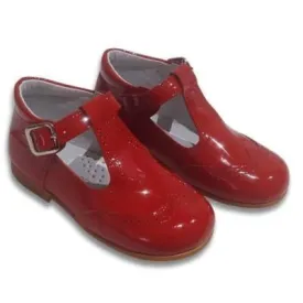 6271 Red T-Bar Shoe