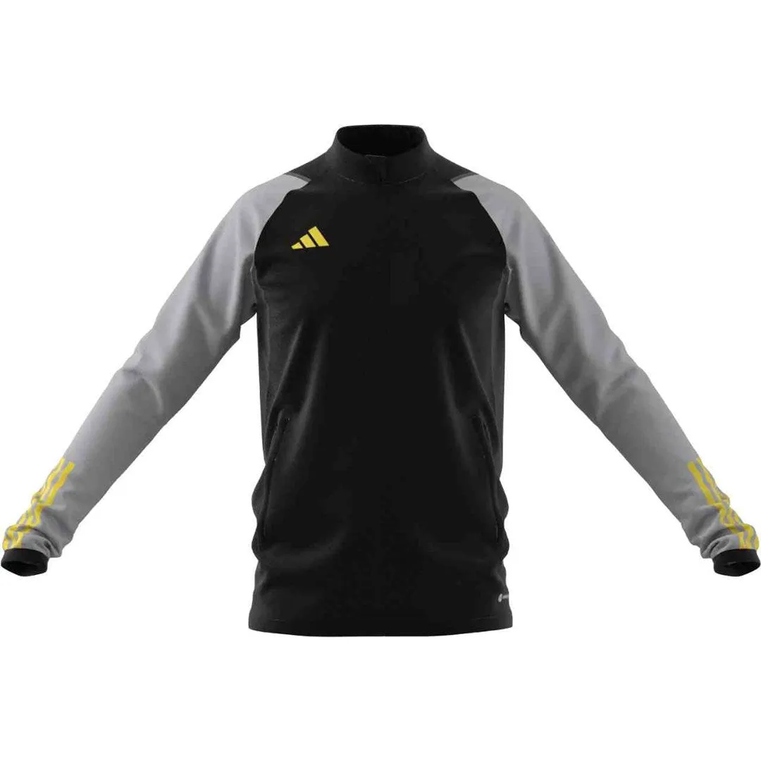 Adidas Tiro 23 Competition Training Men's Sweatshirt Black-Grey Hu1306