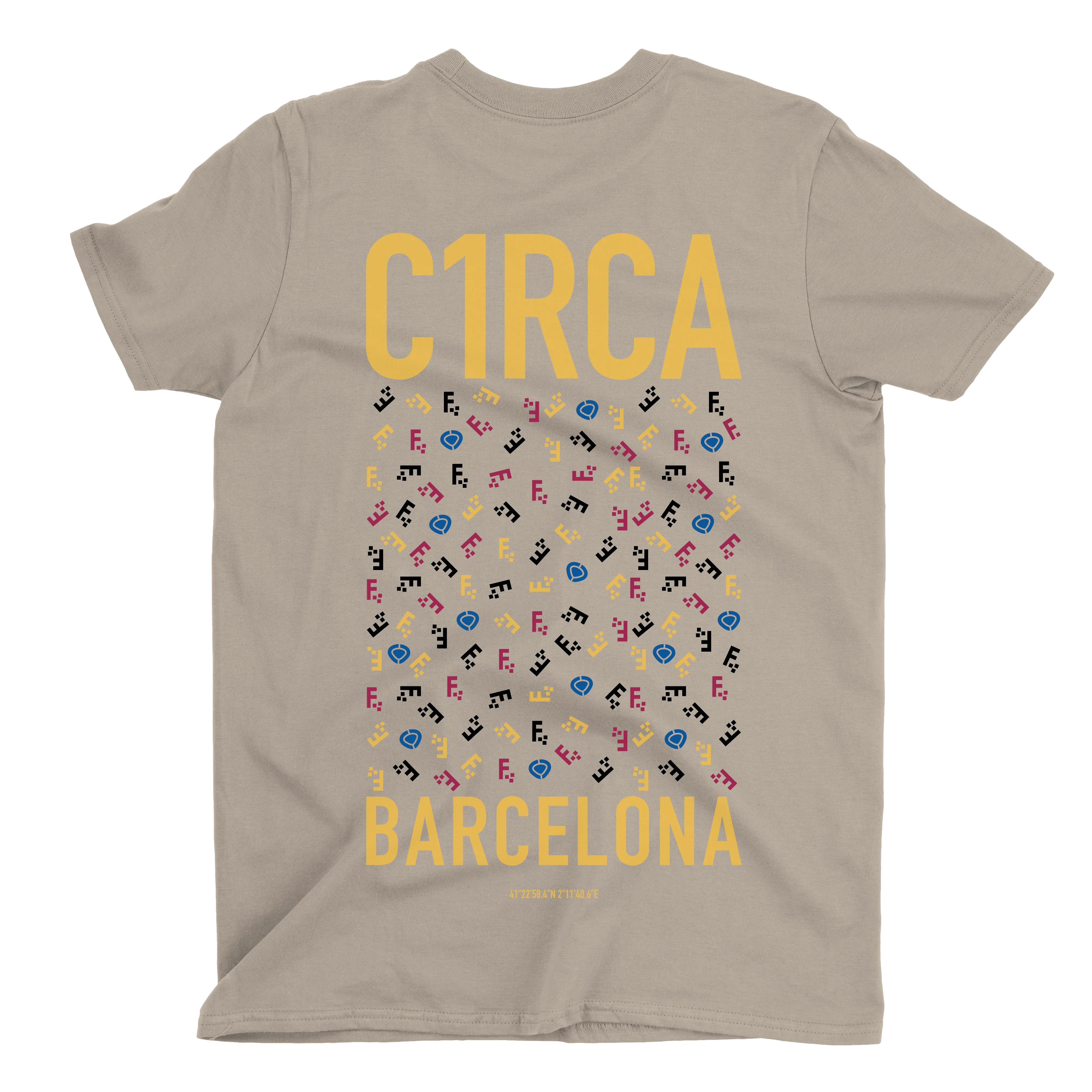 Barcelona Tee - Manhole Collection