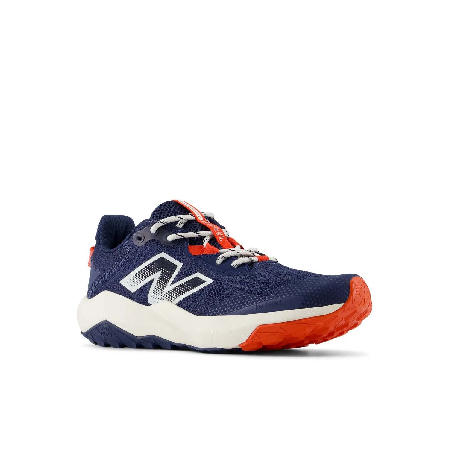 Big Kid's New Balance DynaSoft Nitrel v6 Color: NB Navy/Neo Flame