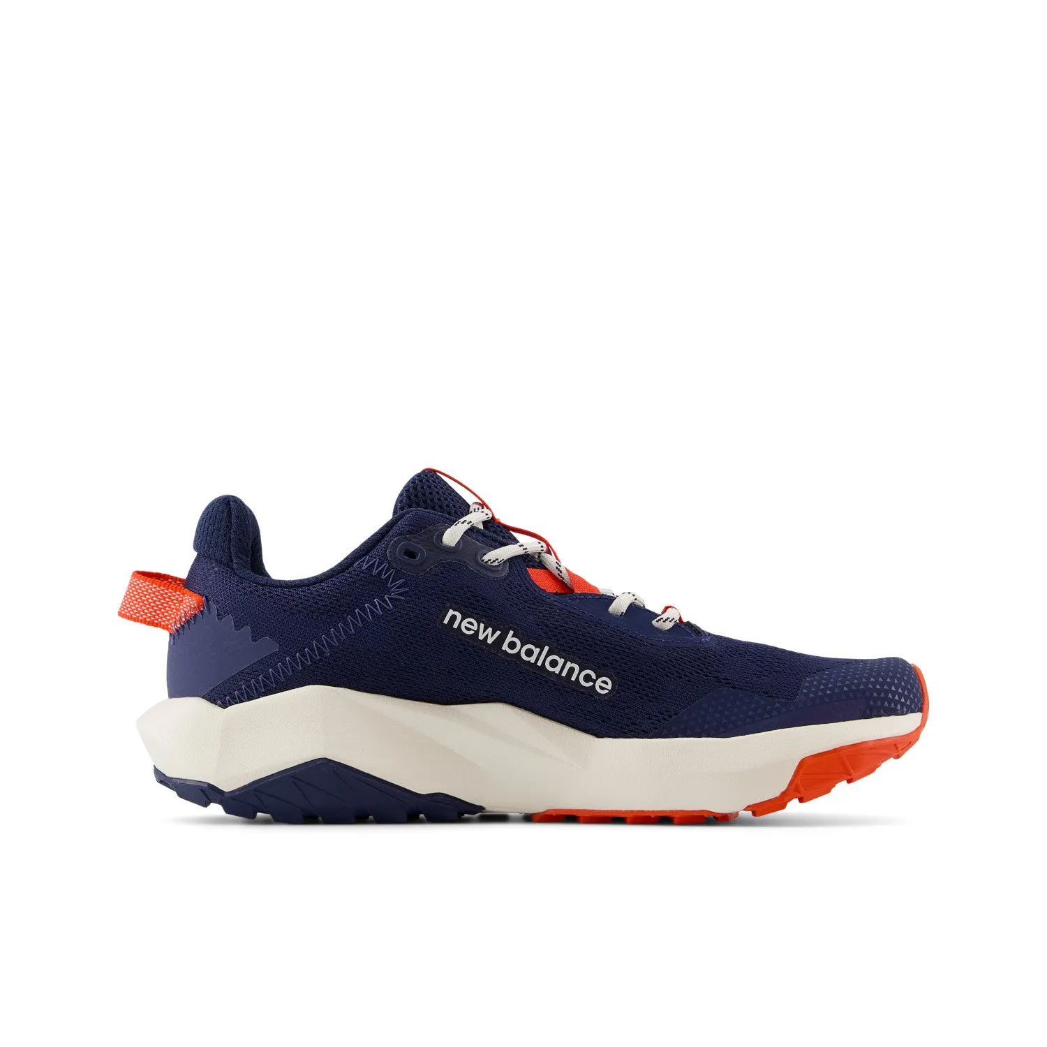 Big Kid's New Balance DynaSoft Nitrel v6 Color: NB Navy/Neo Flame