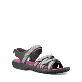 Big Kid's Teva Tirra Color: Silver Magenta