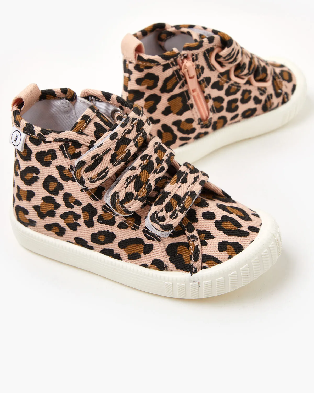 Billie Canvas - Blush Leopard