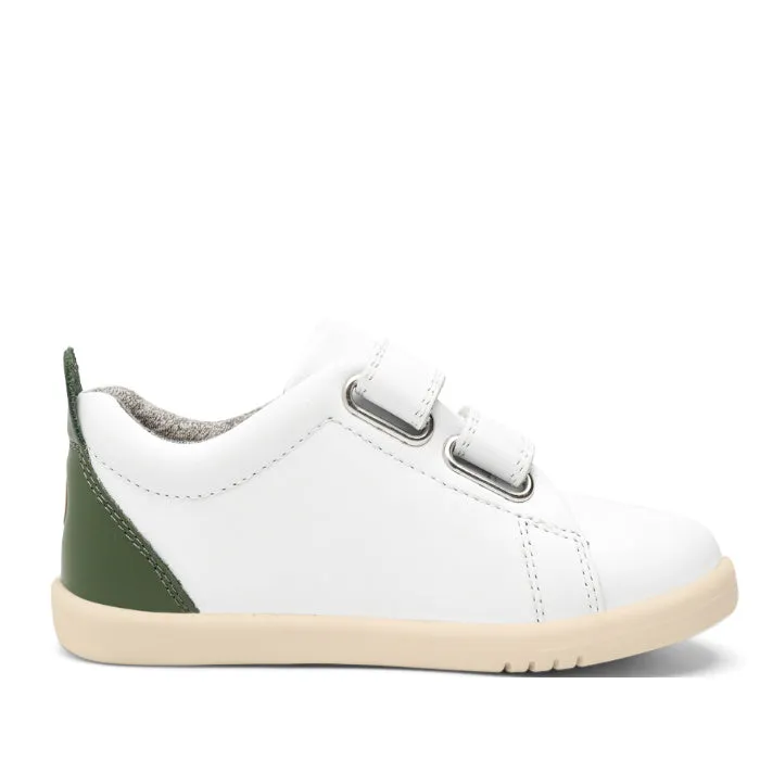 Bobux - Iwalk Grass Court Sneaker White Forest