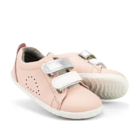 Bobux Step Up SU SWITCH Grass Court Sneaker Seashell Pink