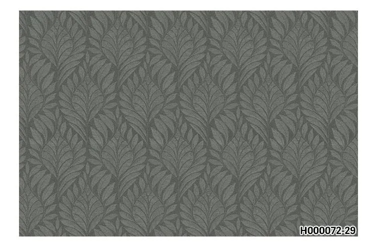 Custom Wallpaper Mural Abstract Leaf Patterned 5 Options (㎡)