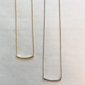 Dainty Scoop Necklace