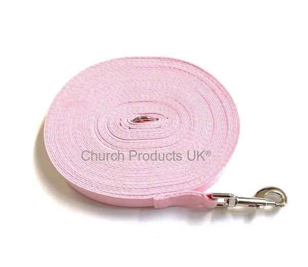 Dog Training Lead 25mm Heavy Webbing 5ft - 30ft Long Line Tracking Recall In 20 Colours