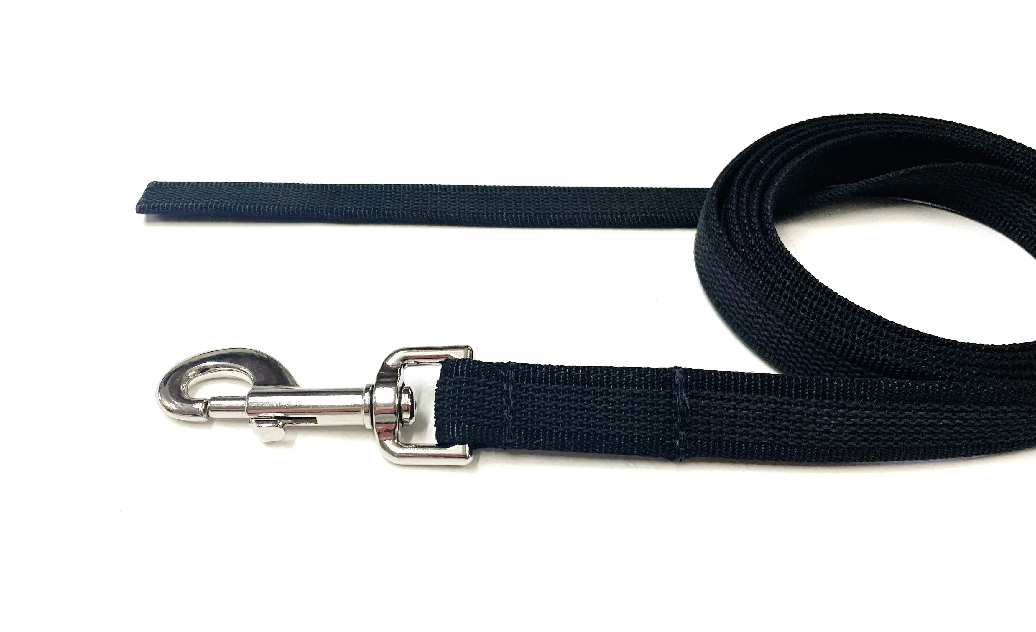 Dog Training Leads Rubber Grip Webbing Slip Resistance Tracking Leash Long Line With No Handle