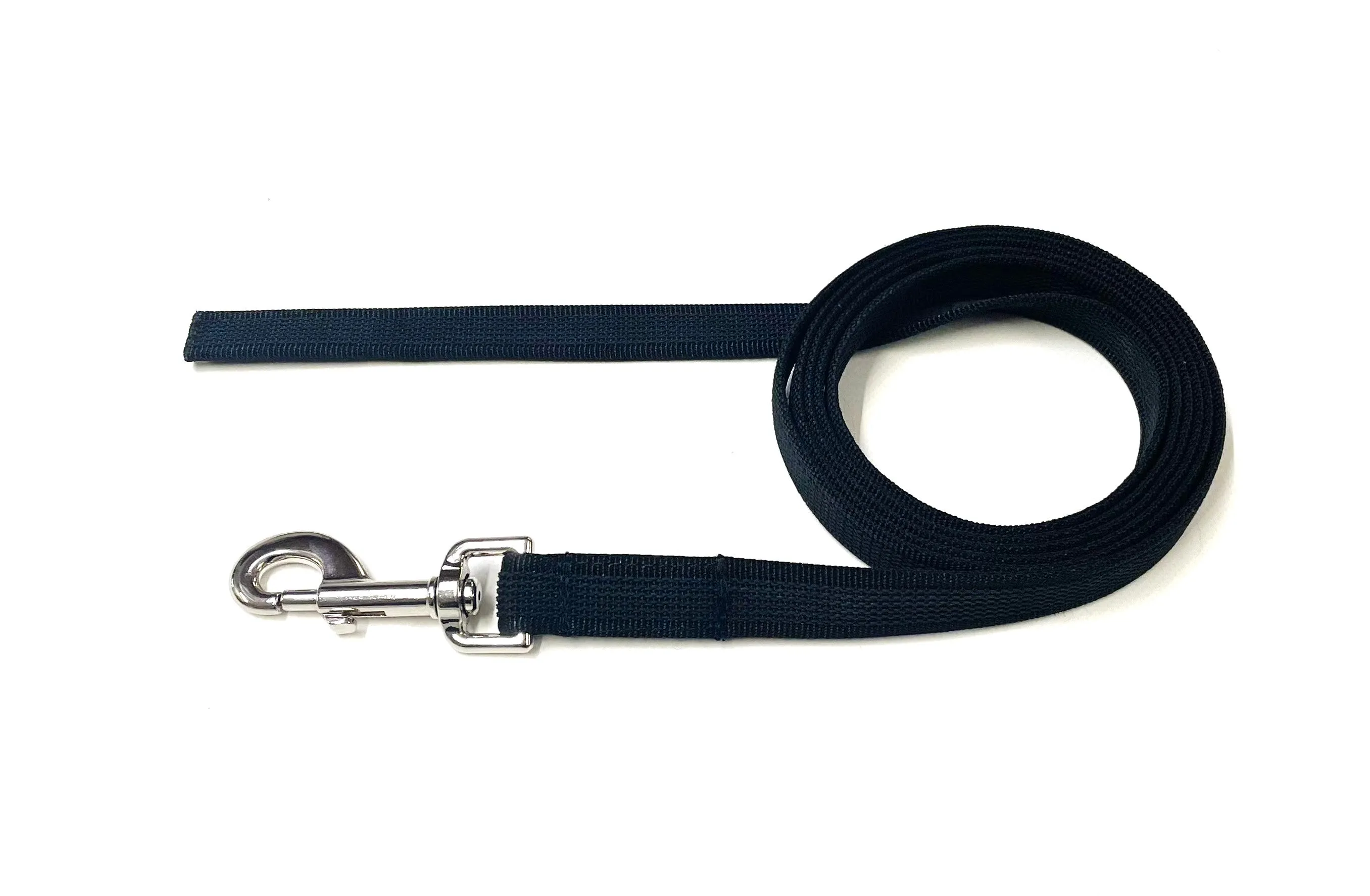 Dog Training Leads Rubber Grip Webbing Slip Resistance Tracking Leash Long Line With No Handle