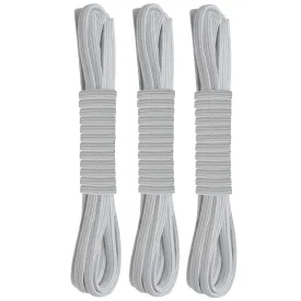 FootMatters Flat No Tie Elastic Stretch Shoe Laces