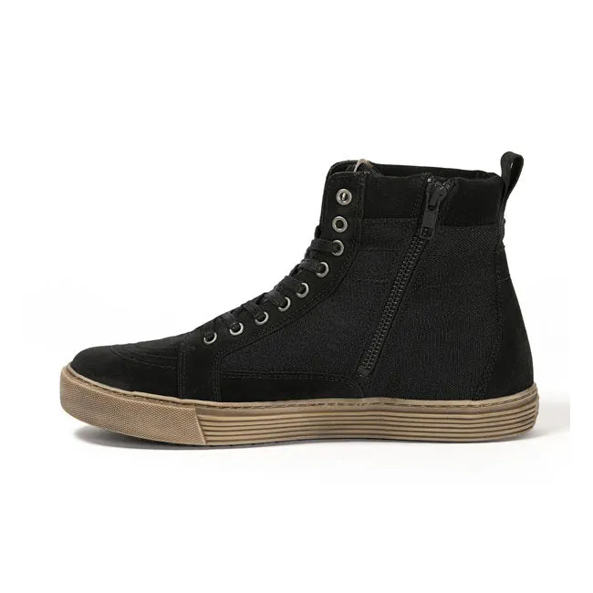 JOHN DOE MOTORCYCLE SNEAKERS NEO BLACK/ BROWN CE