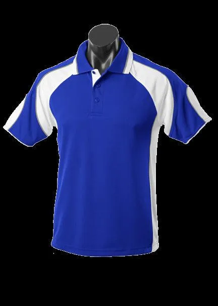 Kids Murray Polo Royal/White