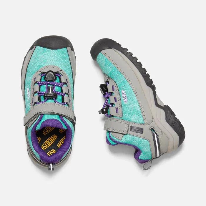 Little Kids Keen Targhee Sport Vent Shoe Color: Waterfall / Vapor