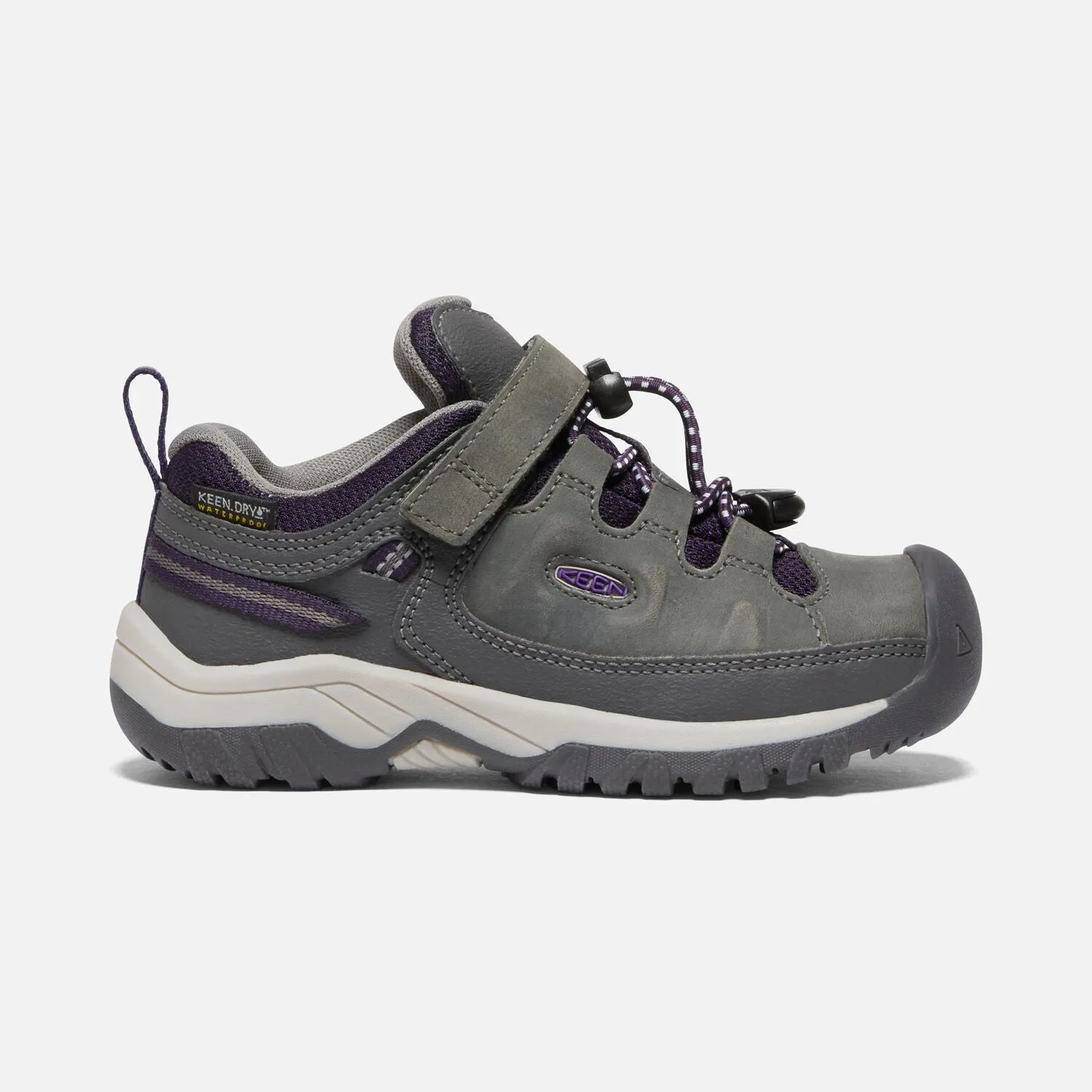 Little Kid's Targhee Waterproof Shoe Color: Magnet/ Tillandsia Purple