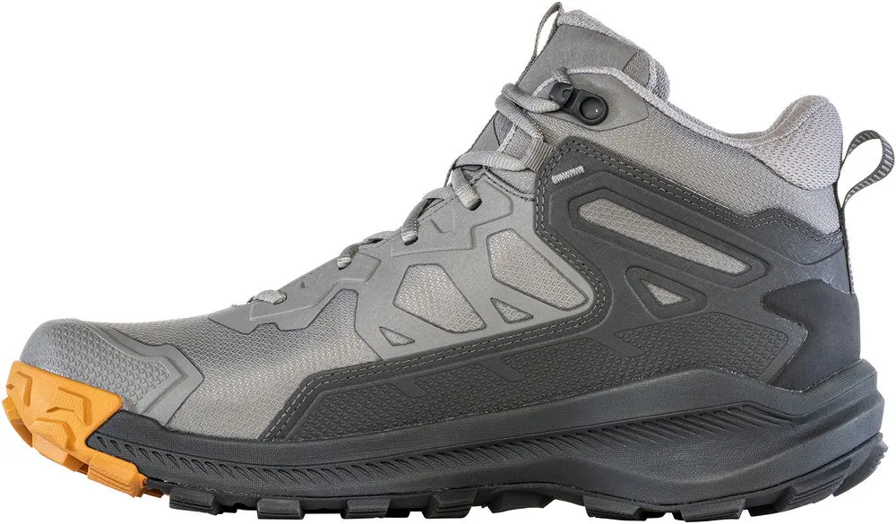 Men's Oboz Katabatic Mid Waterproof Color: Hazy Gray