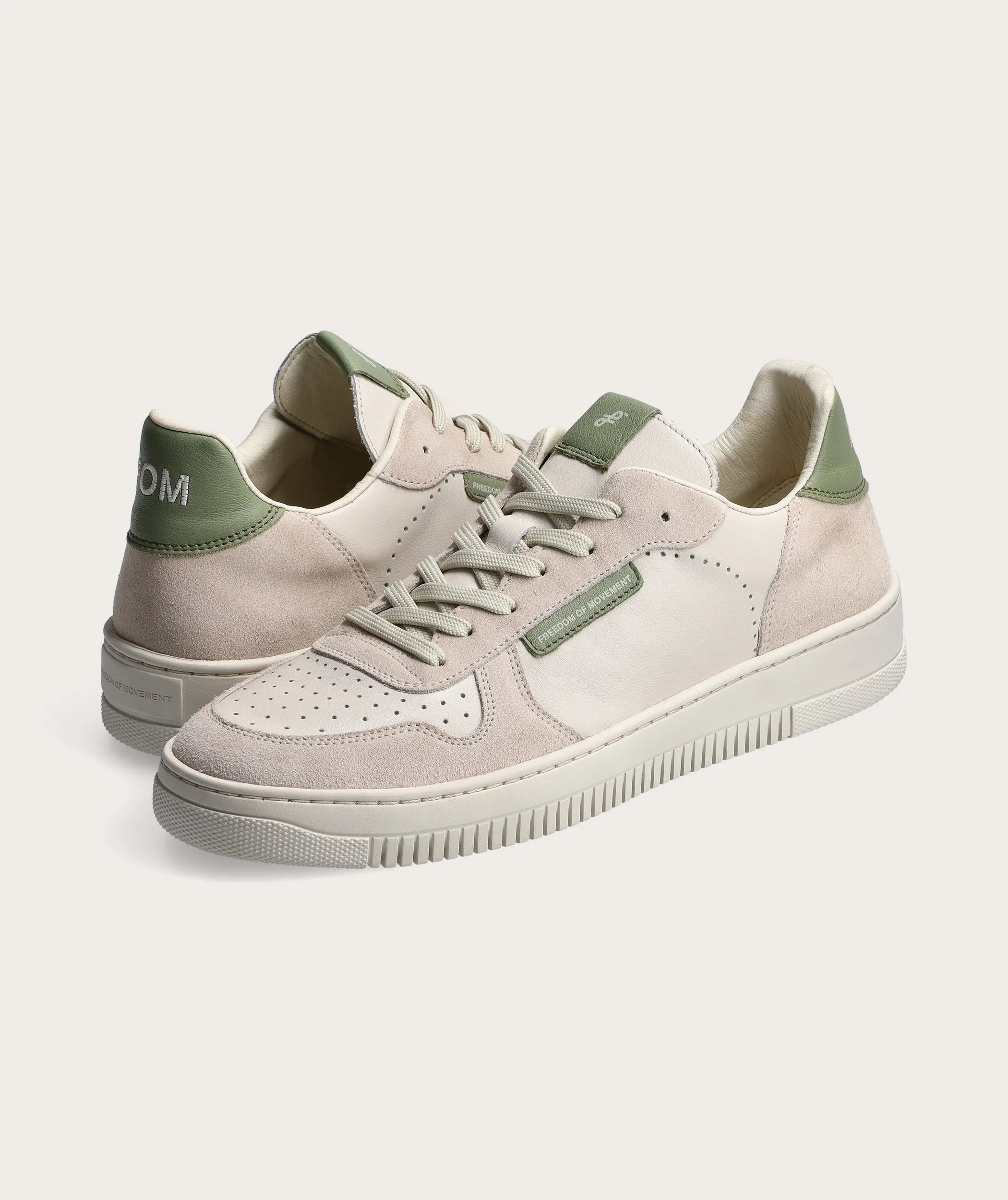 Mens Tekkie - Off-White/ Matcha