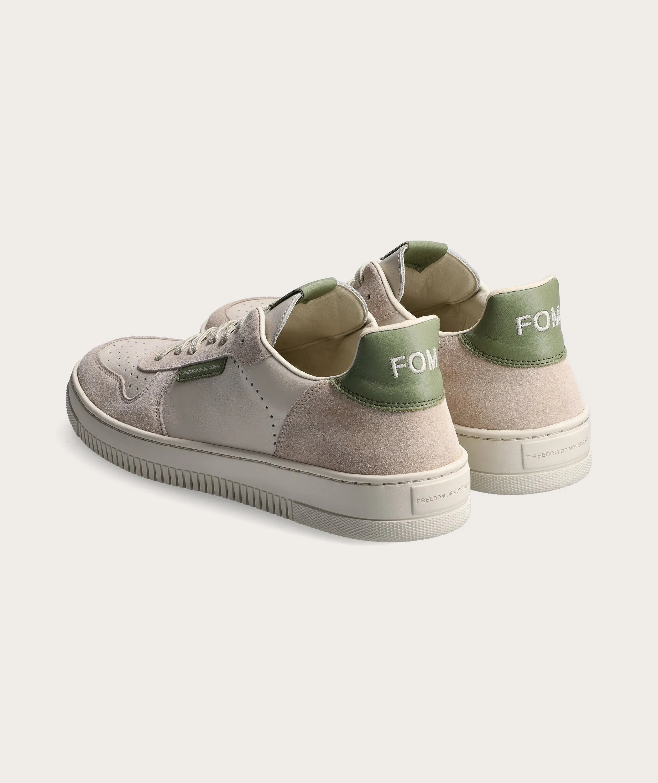 Mens Tekkie - Off-White/ Matcha