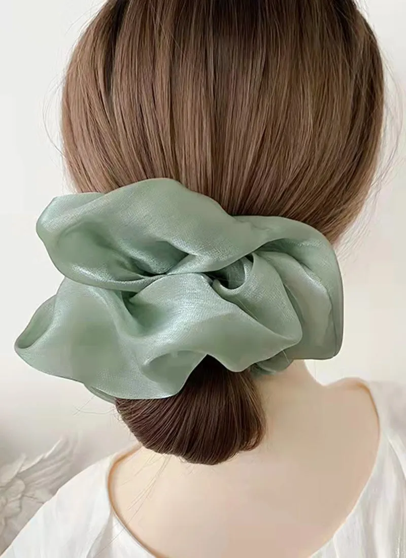 Minimalist Solid Scrunchie