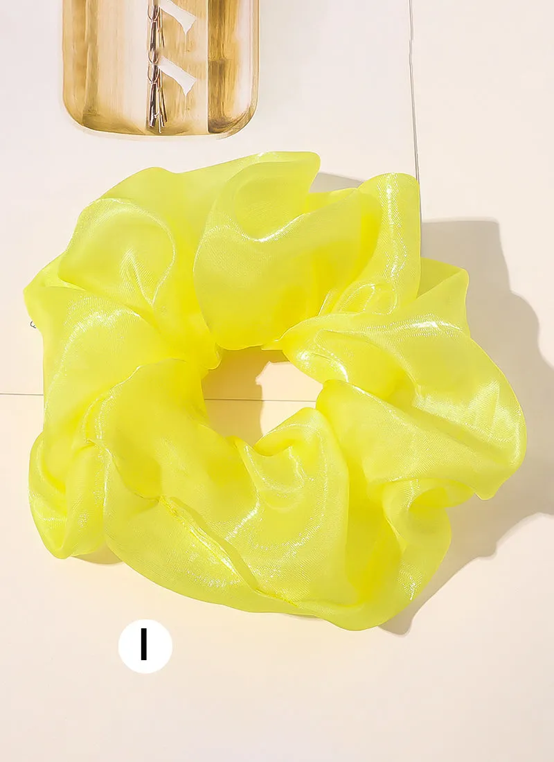 Minimalist Solid Scrunchie