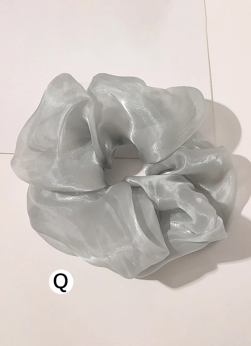 Minimalist Solid Scrunchie