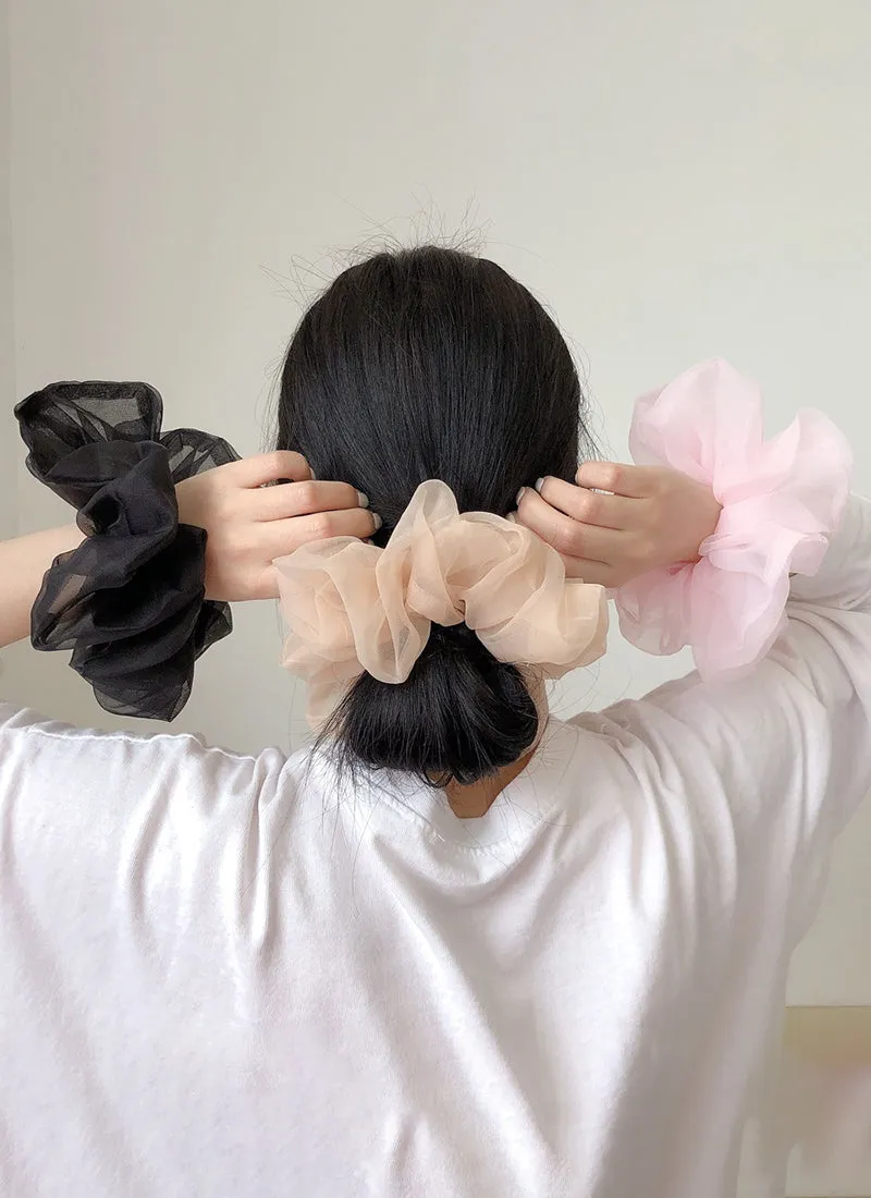 Minimalist Solid Scrunchie