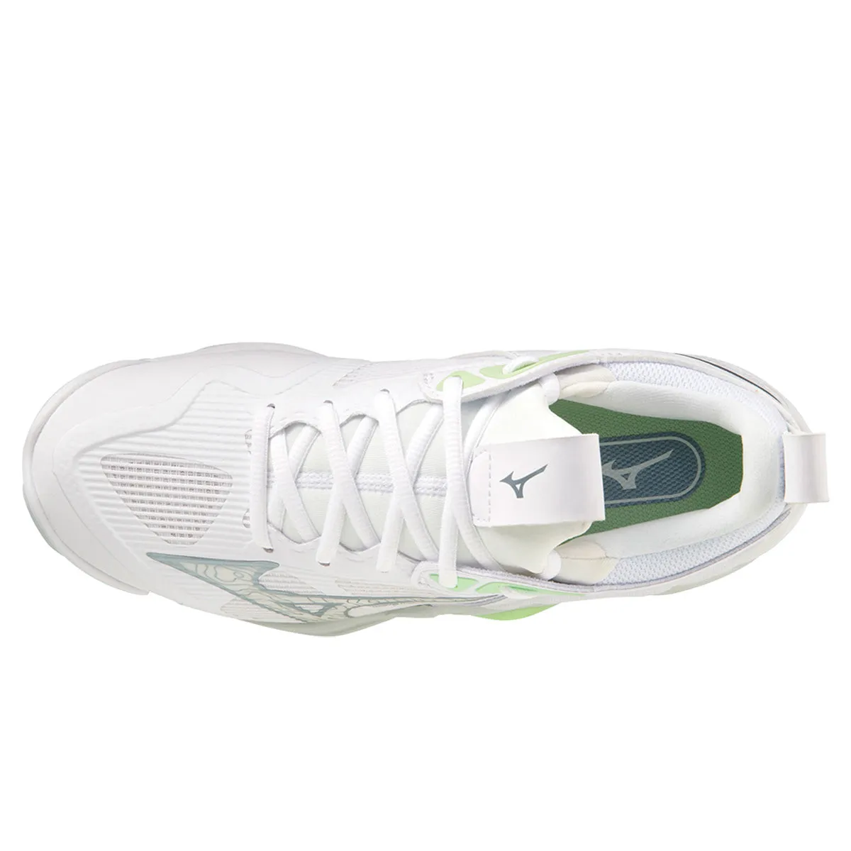 Mizuno Wave Momentum 3 Womens | White/gridge/patina Green