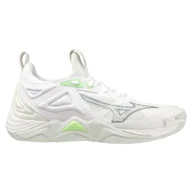 Mizuno Wave Momentum 3 Womens | White/gridge/patina Green