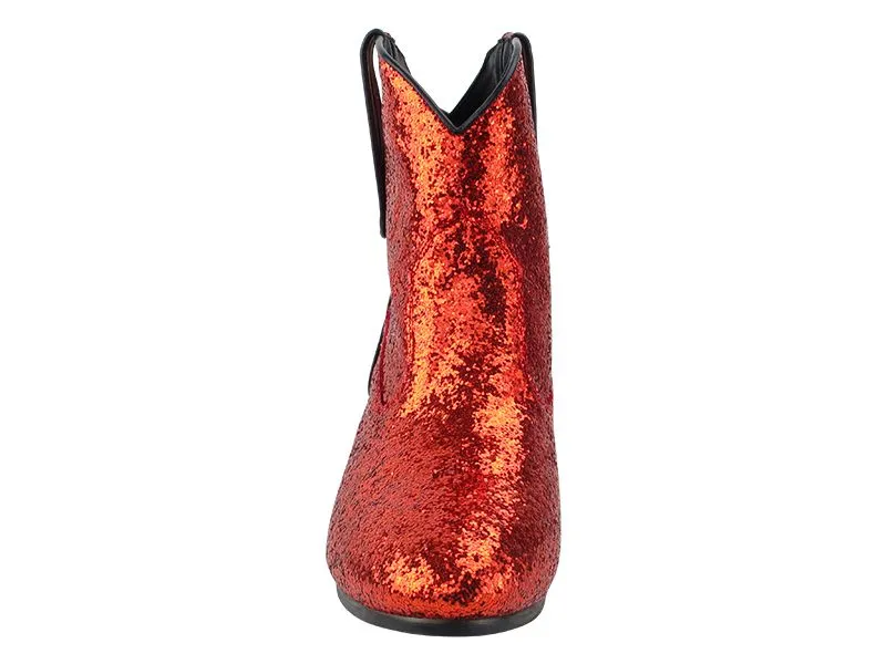 Nashville Red Sparkle Boot (MADE TO ORDER)