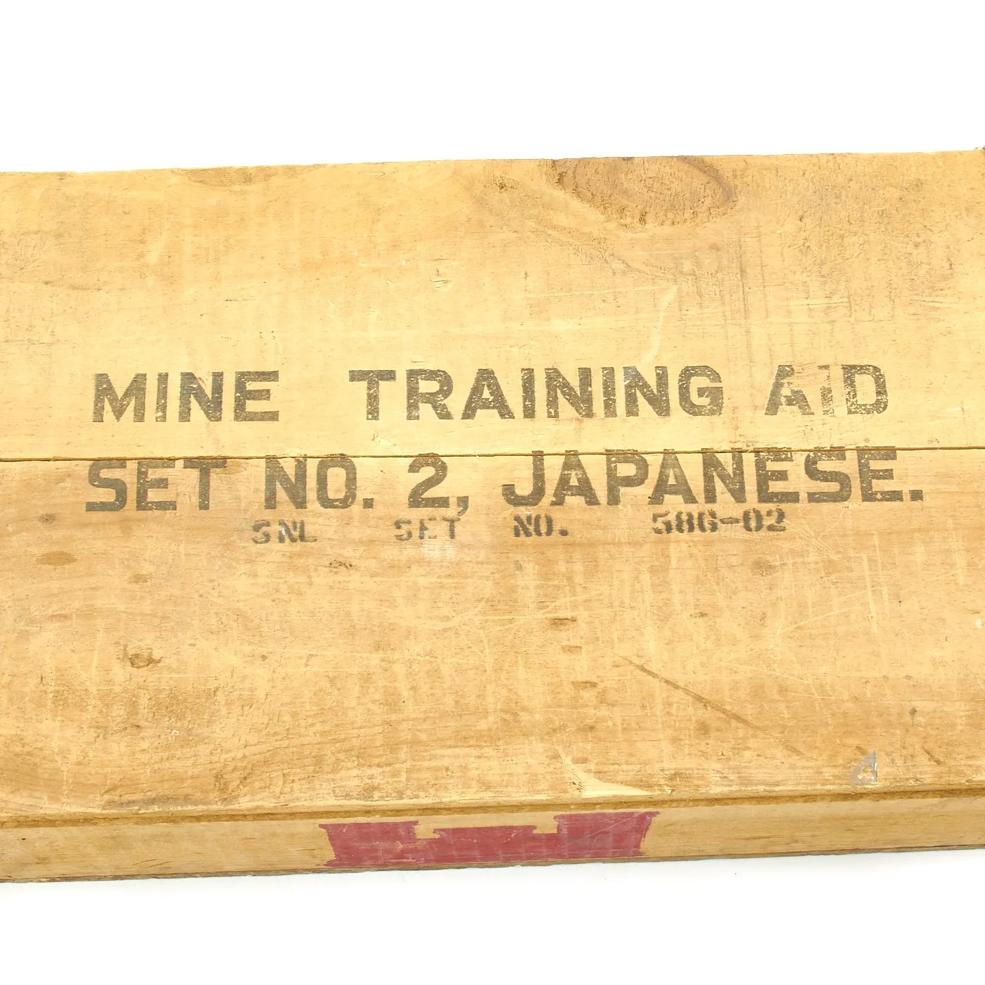 Original U.S. WWII Japanese Mine Training Aid Set No. 2 - Complete