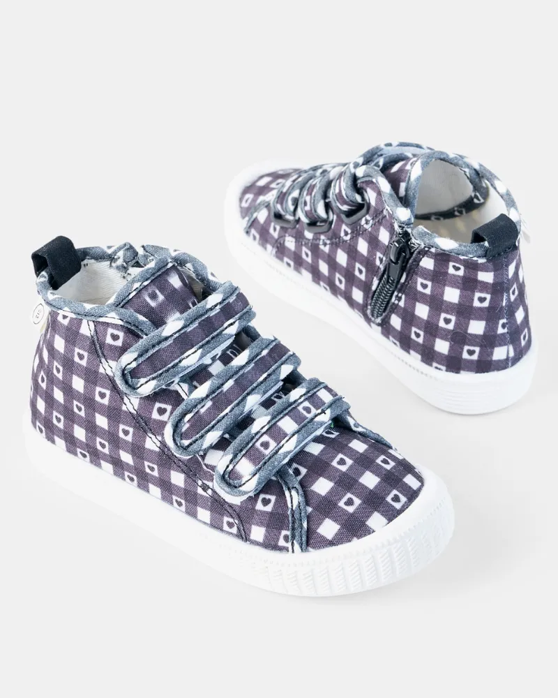 Play Billie Canvas - Navy Check