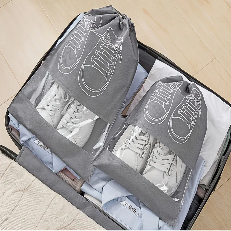 Portable Dustproof Shoe Bags  Tidy Shoes Anywhere