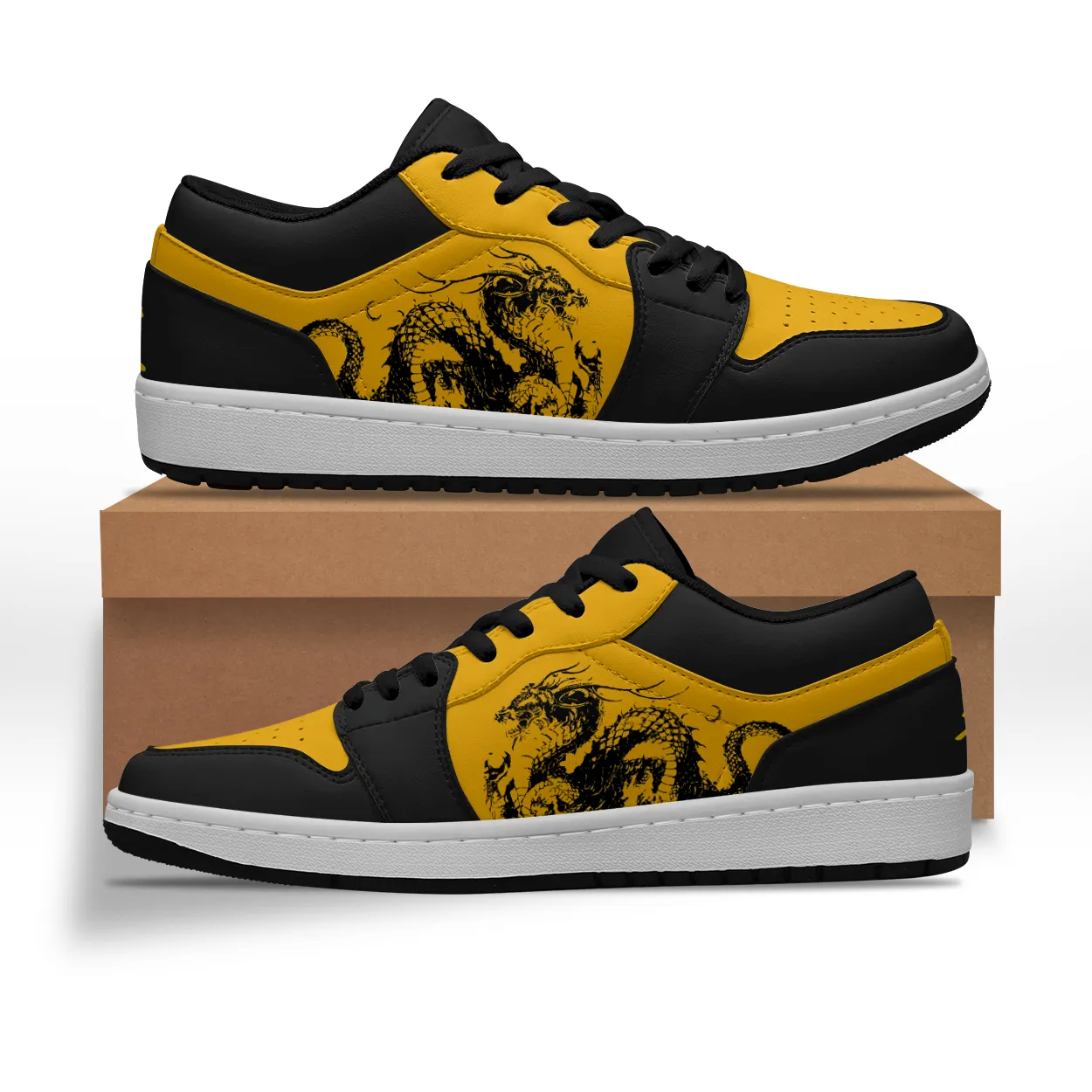 "龍" Dragon Kanji Equil Low Kicks - Womens