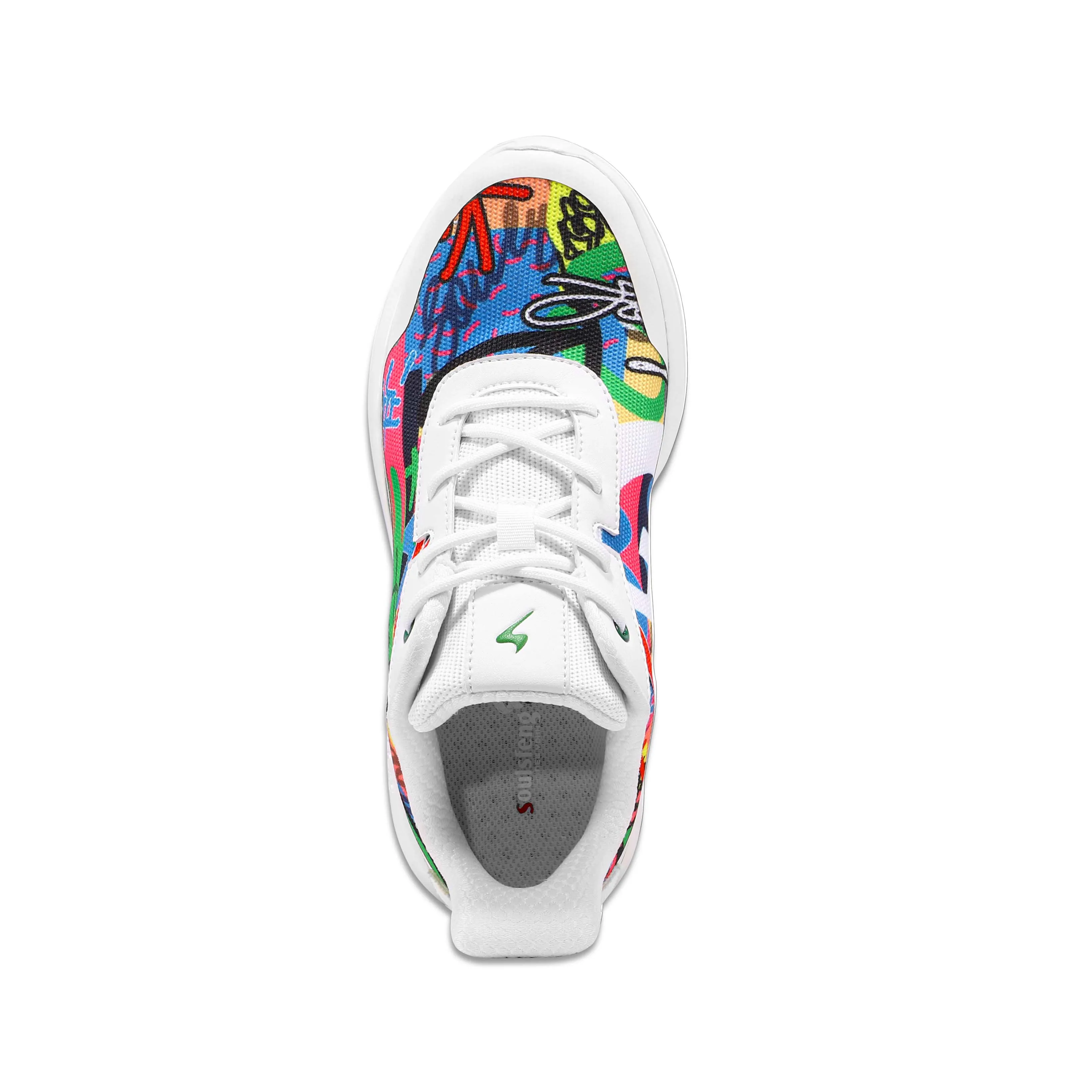 Soulsfeng Blackout Graffiti Sneaker - Kids