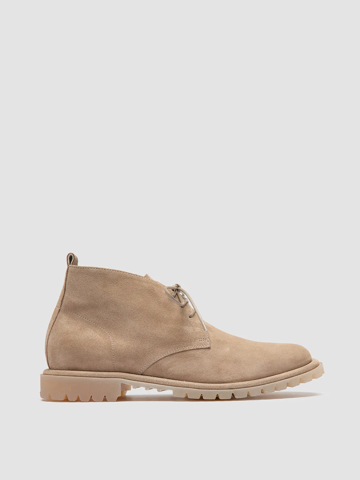 SPECTACULAR 013 - Beige Suede Chukka Boots