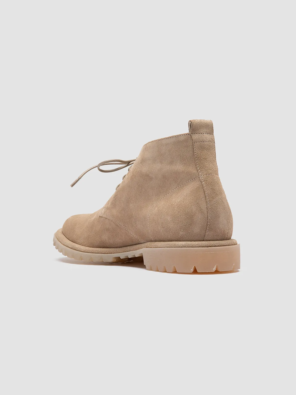 SPECTACULAR 013 - Beige Suede Chukka Boots