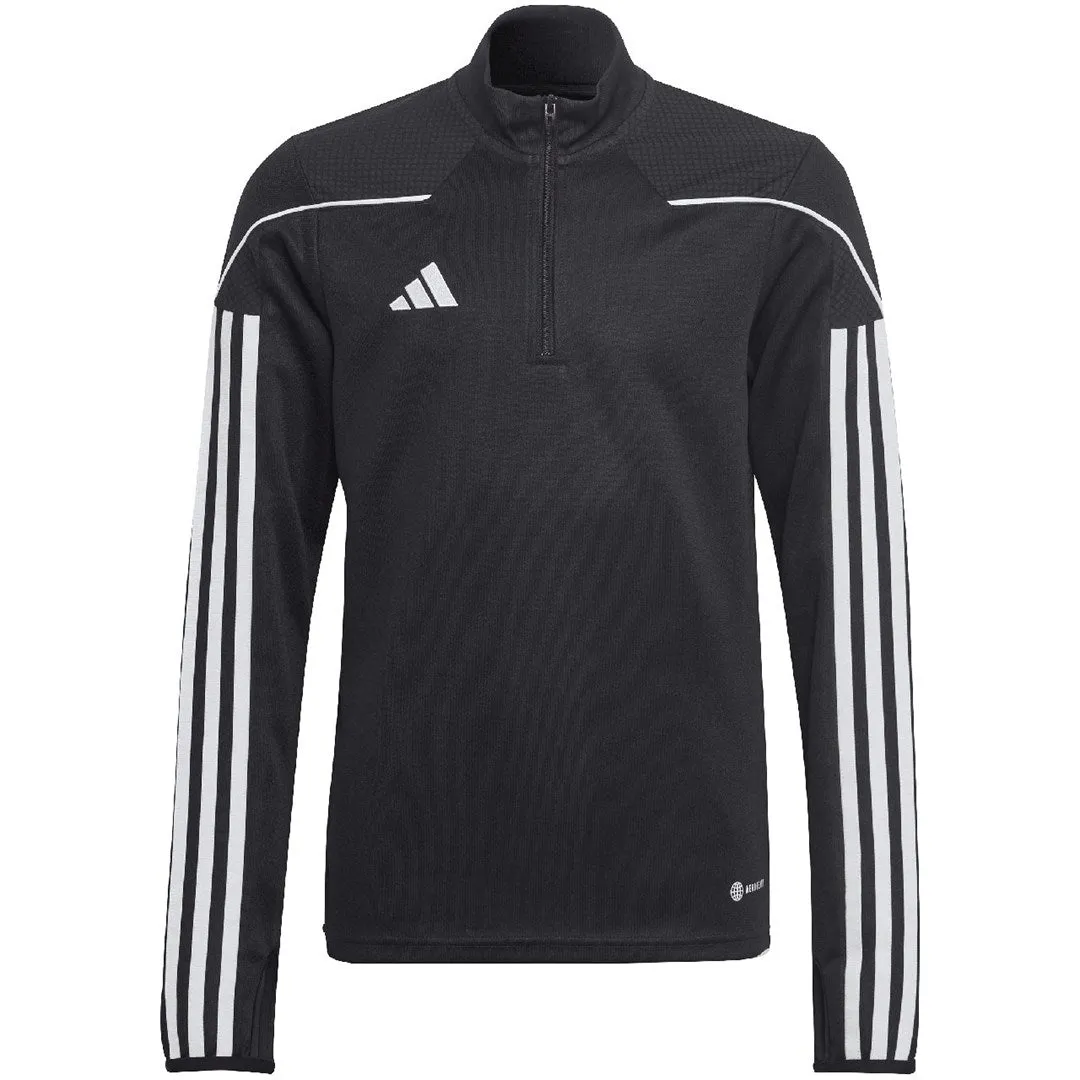 Sweatshirt For Kids Adidas Tiro 23 League Training Top Black-White Hs3487 128Cm