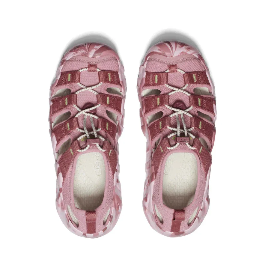 Women's Keen Hyperport H2 Sandal Color: Nostalgia Rose/Daiquiri Green