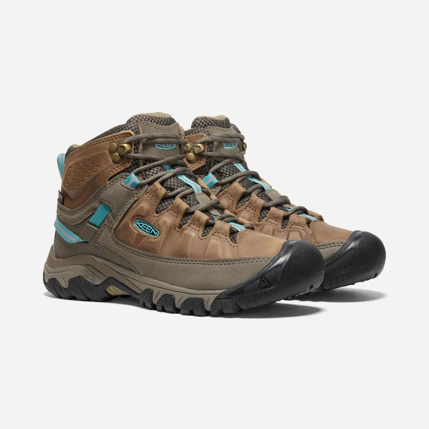 Women's Keen Targhee III  Mid Waterproof Color: Toasted Coconut/Porcelain