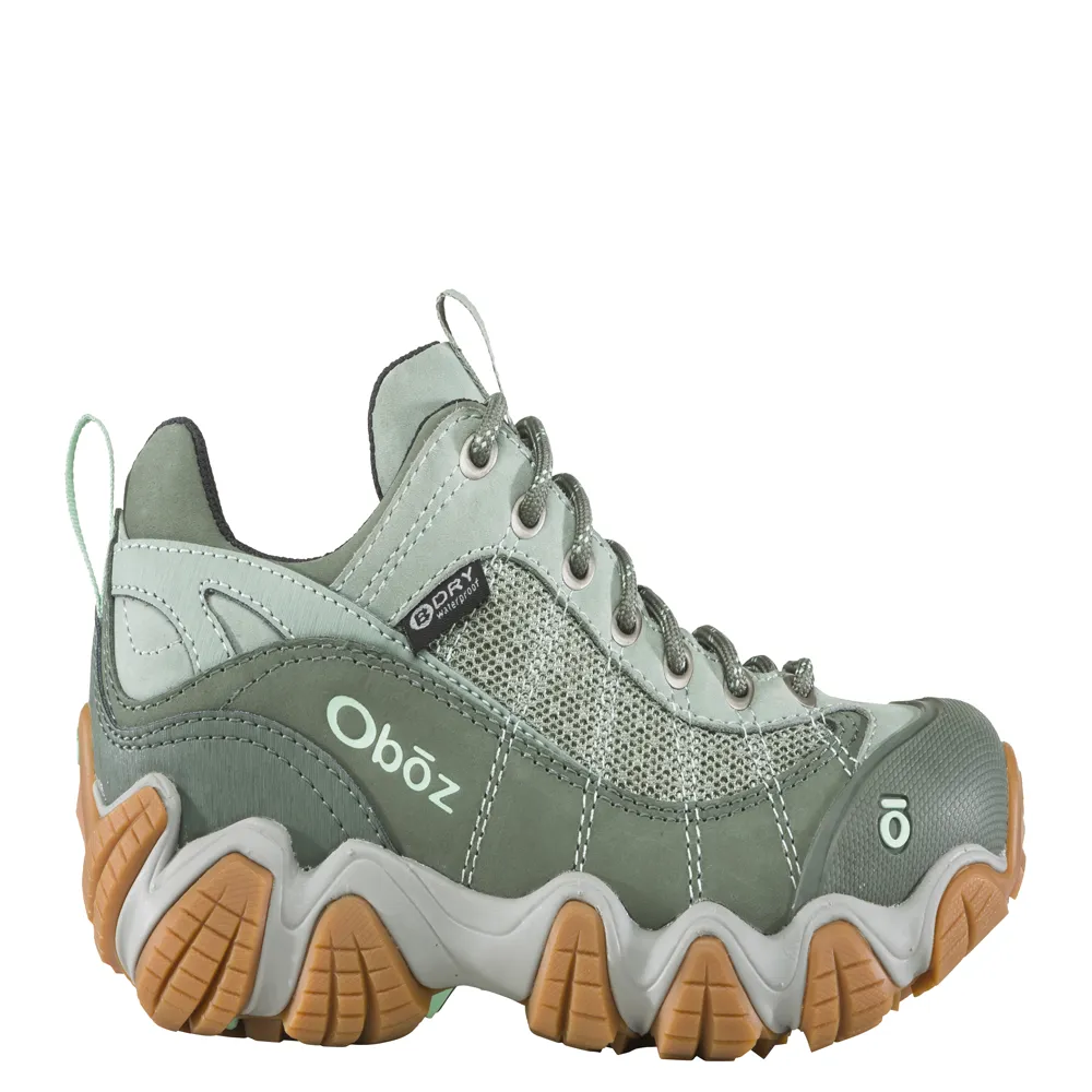 Women's Oboz Firebrand II Low Waterproof Color: Pale Moss