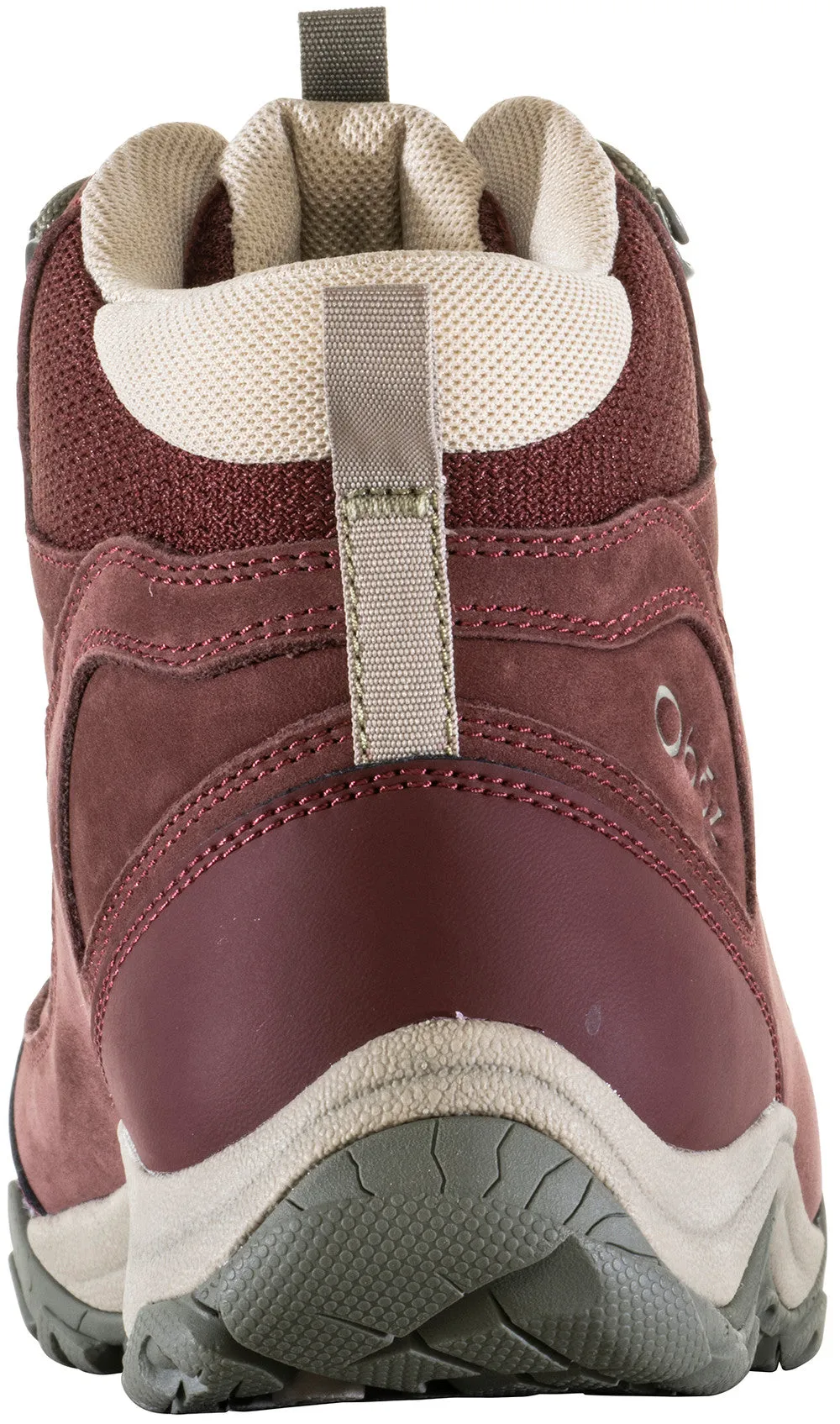 Women's Oboz Ousel Mid Waterproof Color: Port